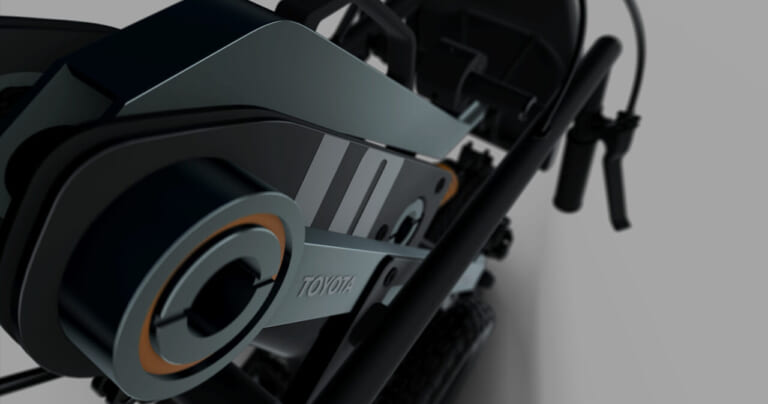 トヨタ|ランドホッパー|これは…トヨタが作ったバイクなのか?! 電動3輪「ランドホッパー」がジャパンモビリティショーで初公開