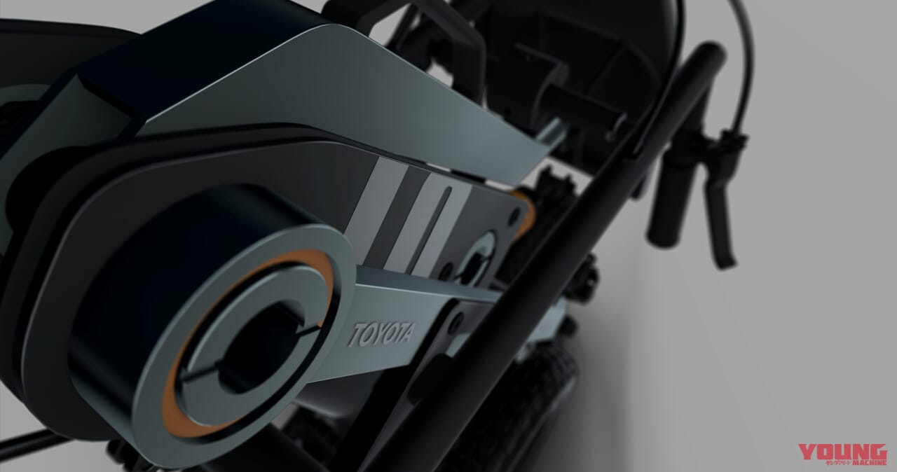 |これは…トヨタが作ったバイクなのか?! 電動3輪「ランドホッパー」がジャパンモビリティショーで初公開