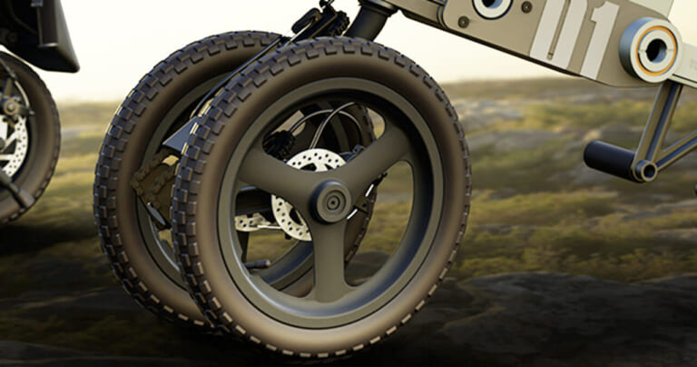 トヨタ|ランドホッパー|これは…トヨタが作ったバイクなのか?! 電動3輪「ランドホッパー」がジャパンモビリティショーで初公開