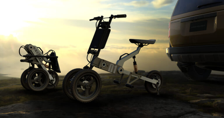 トヨタ|ランドホッパー|これは…トヨタが作ったバイクなのか?! 電動3輪「ランドホッパー」がジャパンモビリティショーで初公開