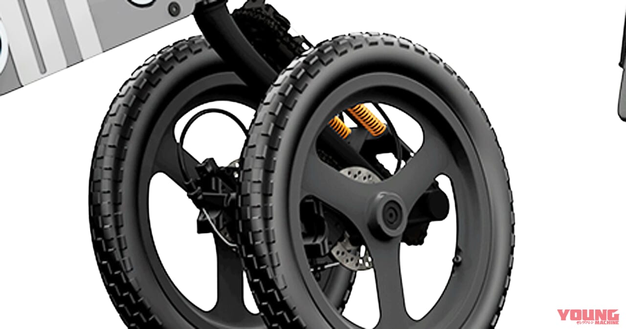 |これは…トヨタが作ったバイクなのか?! 電動3輪「ランドホッパー」がジャパンモビリティショーで初公開