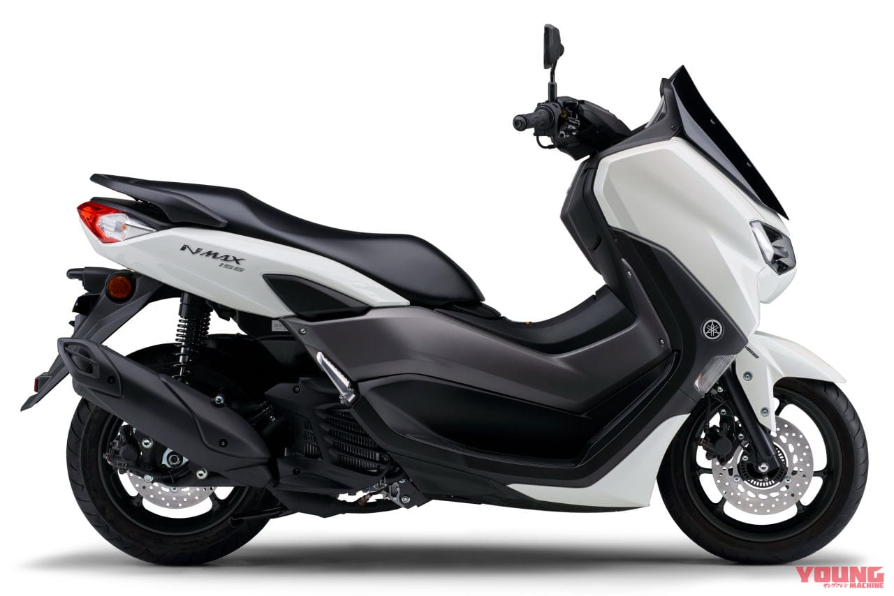 2024 YAMAHA NMAX155 ABS|ホワイトメタリック6|ヤマハNMAX155〈いま国内で買える新型バイクカタログ|軽二輪(250-126cc)〉