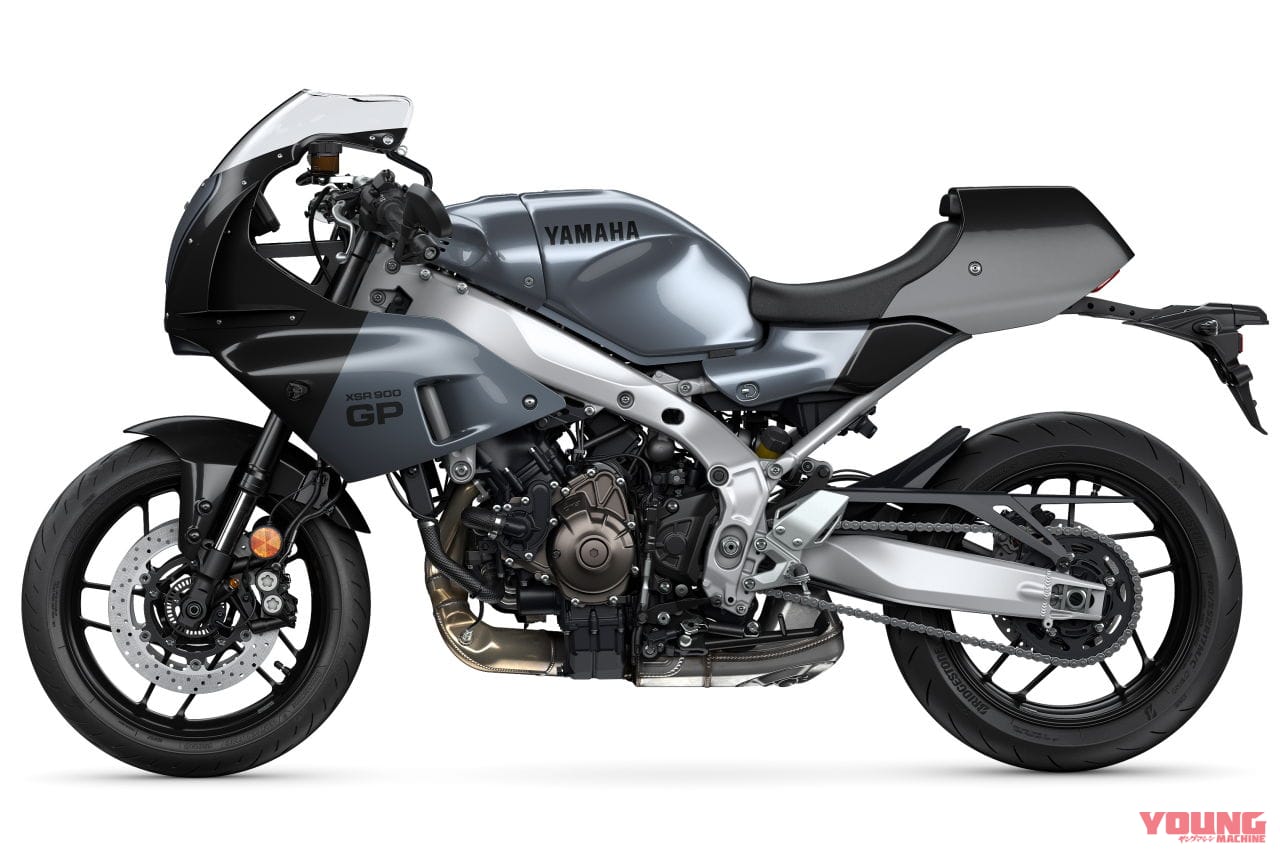 |【速報】ヤマハ「XSR900GP」は2024年夏以降に国内発売!! ジャパンモビリティショー2023とEICMAで実車を展示