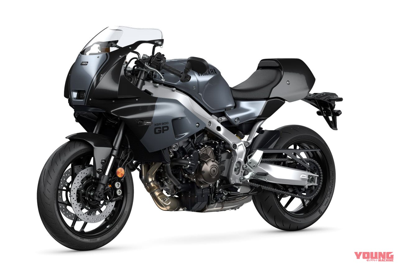|【速報】ヤマハ「XSR900GP」は2024年夏以降に国内発売!! ジャパンモビリティショー2023とEICMAで実車を展示