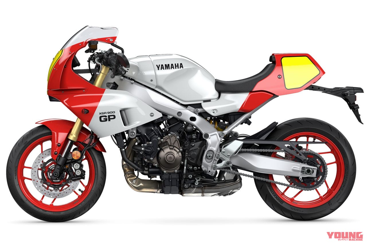 |【速報】ヤマハ「XSR900GP」は2024年夏以降に国内発売!! ジャパンモビリティショー2023とEICMAで実車を展示