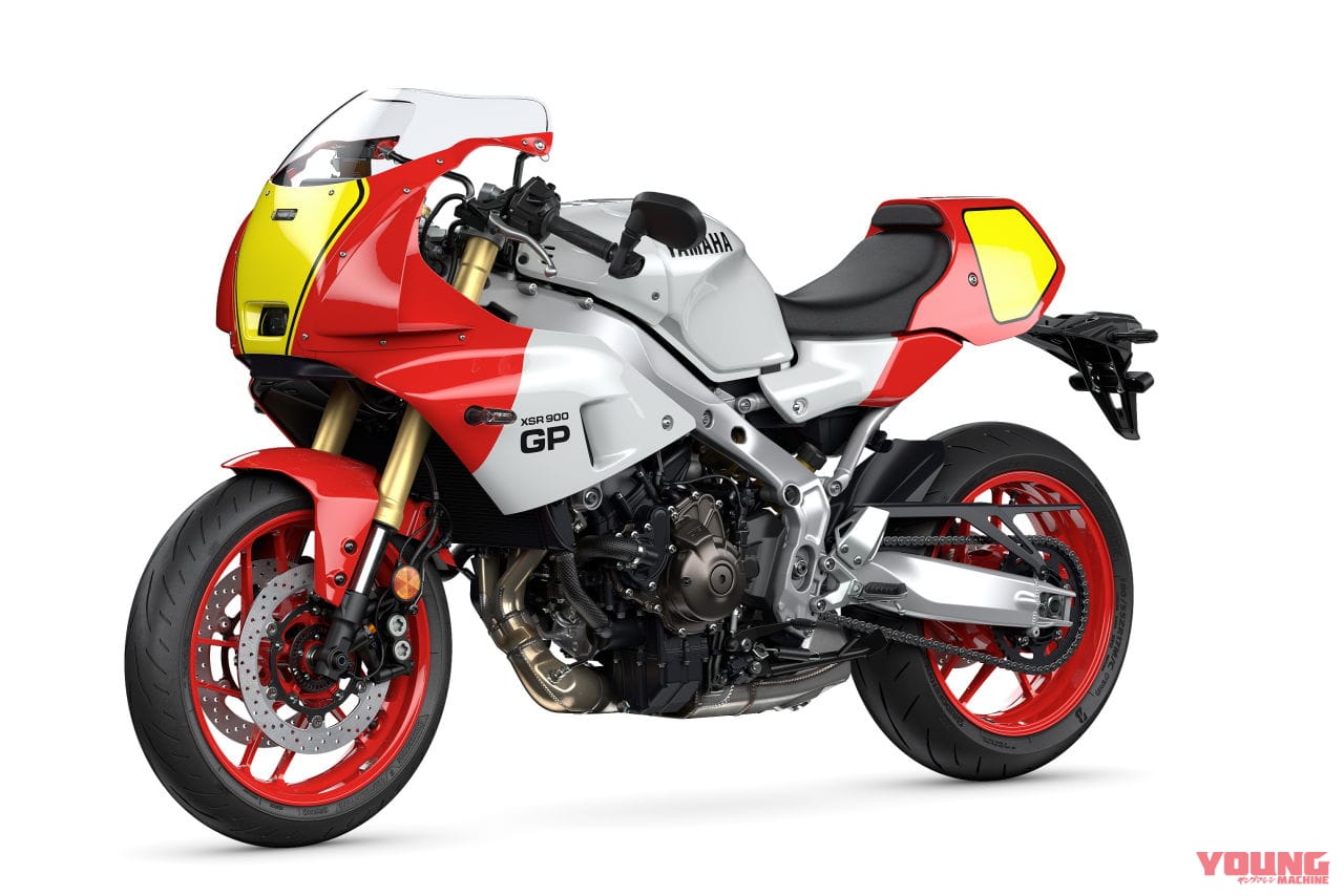 |【速報】ヤマハ「XSR900GP」は2024年夏以降に国内発売!! ジャパンモビリティショー2023とEICMAで実車を展示