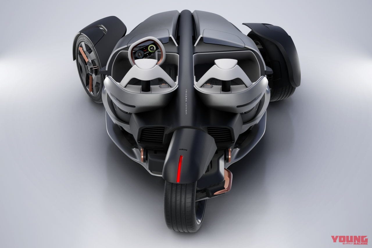 ヤマハ|トライセラ|3輪駆動のTW200だと?! 電動TZ-Mにモトロイド2も!! ヤマハが「ジャパンモビリティショー2023」出展概要を発表