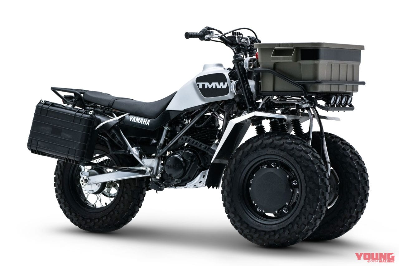 ヤマハ|TMW|3輪駆動のTW200だと?! 電動TZ-Mにモトロイド2も!! ヤマハが「ジャパンモビリティショー2023」出展概要を発表