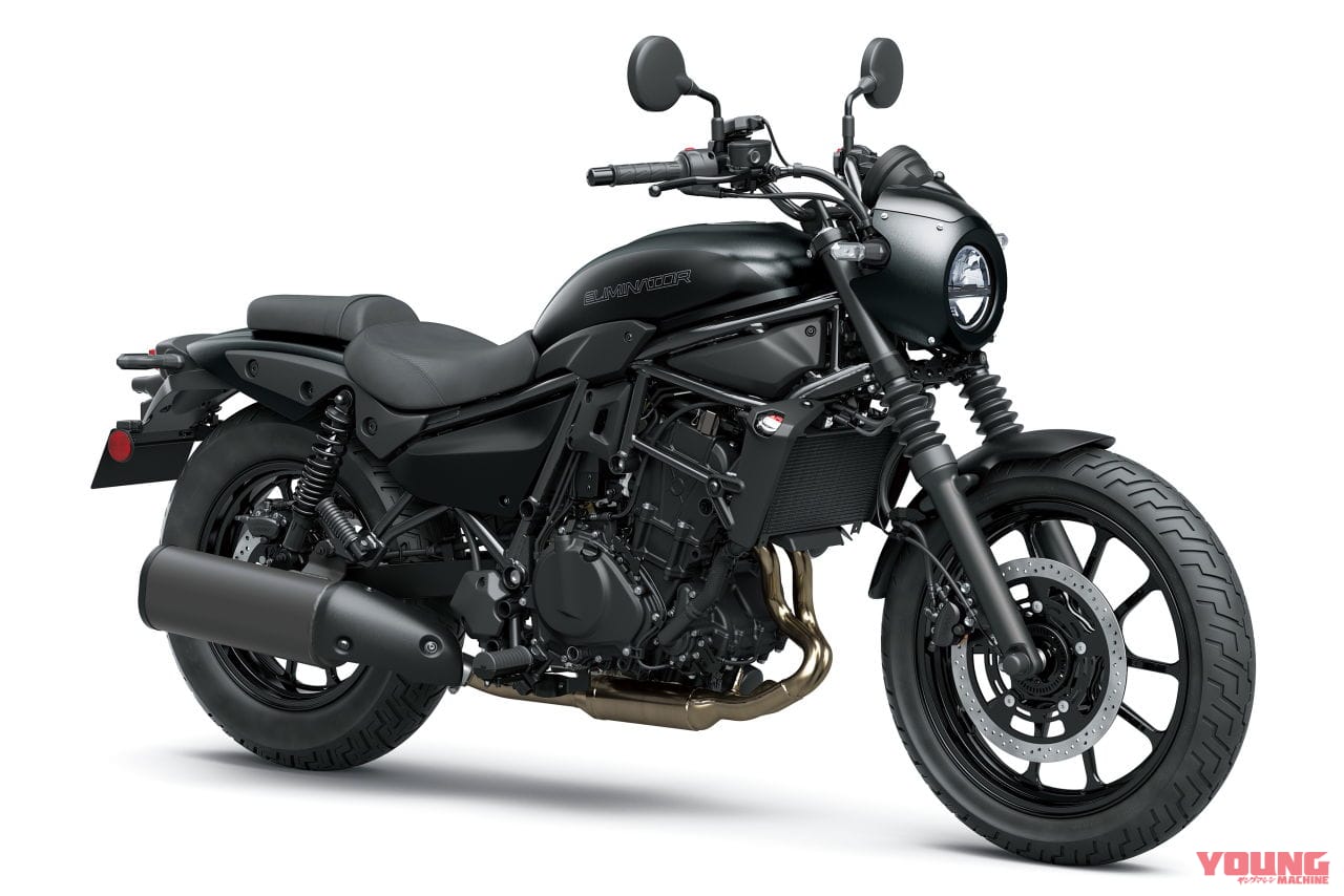 カワサキ|エリミネーターSE|【JMS2023】カワサキはモーターサイクル用水素エンジンのほか充実の展示ラインナップ