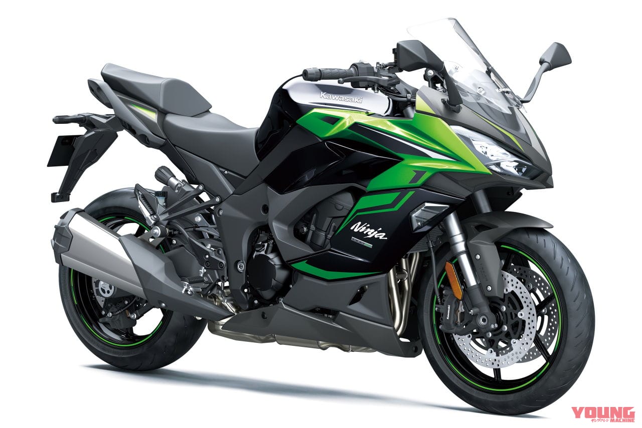 カワサキ|ニンジャ1000SX|【JMS2023】カワサキはモーターサイクル用水素エンジンのほか充実の展示ラインナップ