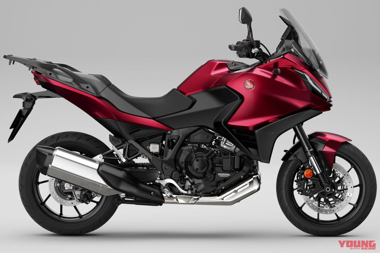 ホンダ|NT1100|2023年モデル|ホンダ「NT1100」にキャンディークロモスフィアレッド登場! 従来のグレーと合わせて全2色に