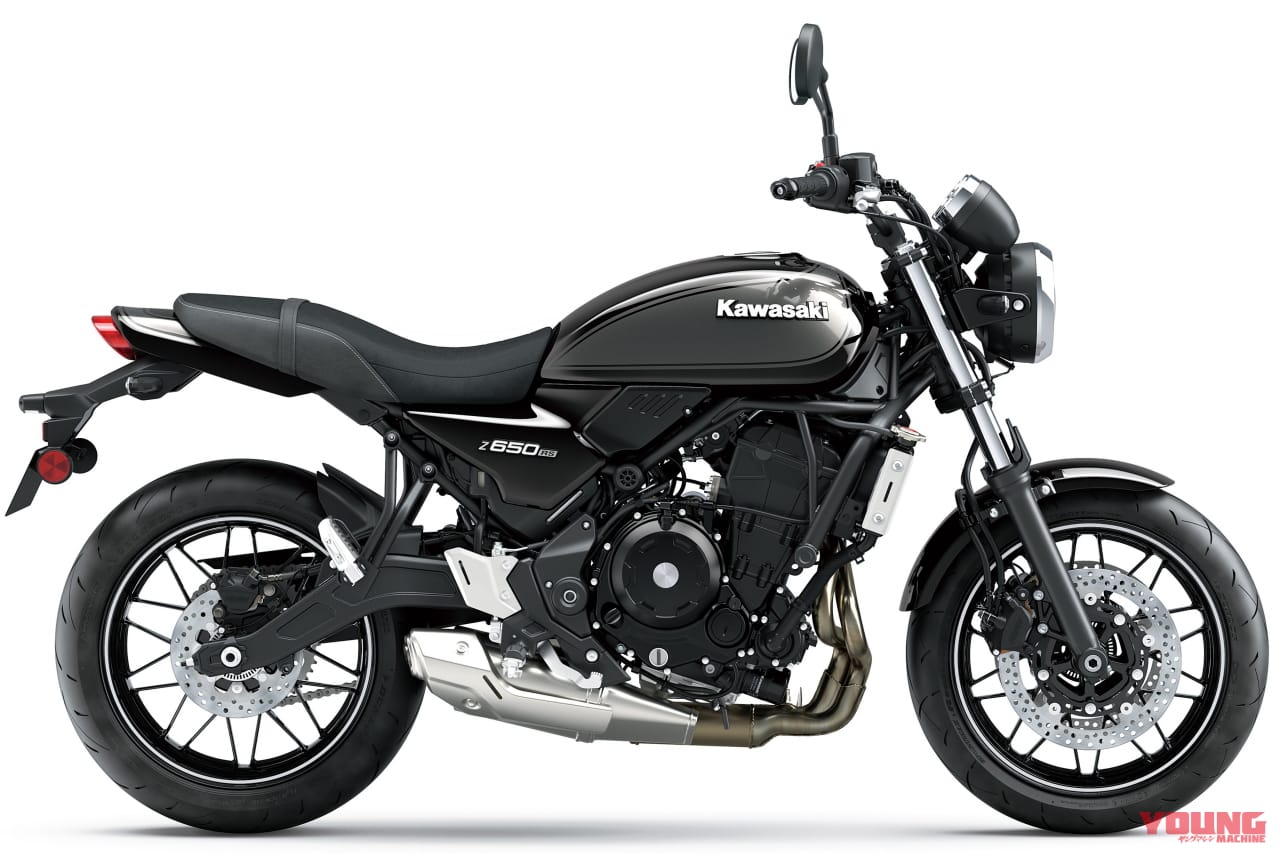 カワサキ|Z650RS|2024年モデル|カワサキ「Z650RS」2024年のニューカラー キャンディレッドとブラック×グレーが登場! トラコン新搭載で発売は11月1日