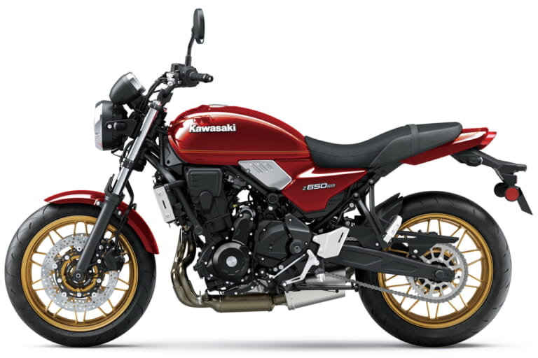カワサキ|Z650RS|2024年モデル|カワサキ「Z650RS」2024年のニューカラー キャンディレッドとブラック×グレーが登場! トラコン新搭載で発売は11月1日