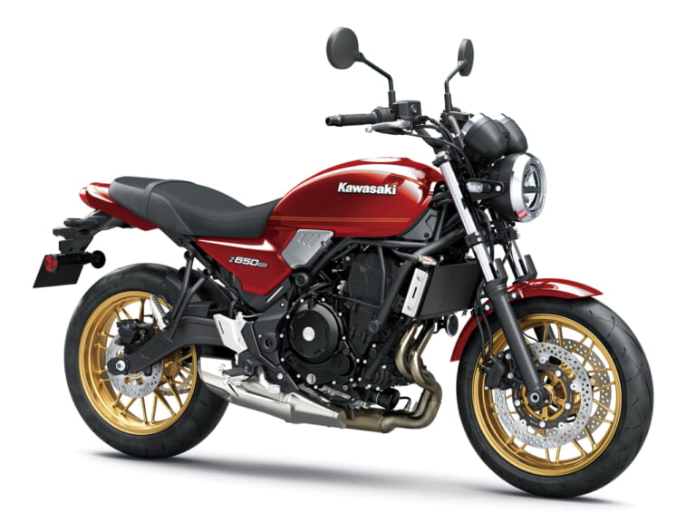 カワサキ|Z650RS|2024年モデル|カワサキ「Z650RS」2024年のニューカラー キャンディレッドとブラック×グレーが登場! トラコン新搭載で発売は11月1日