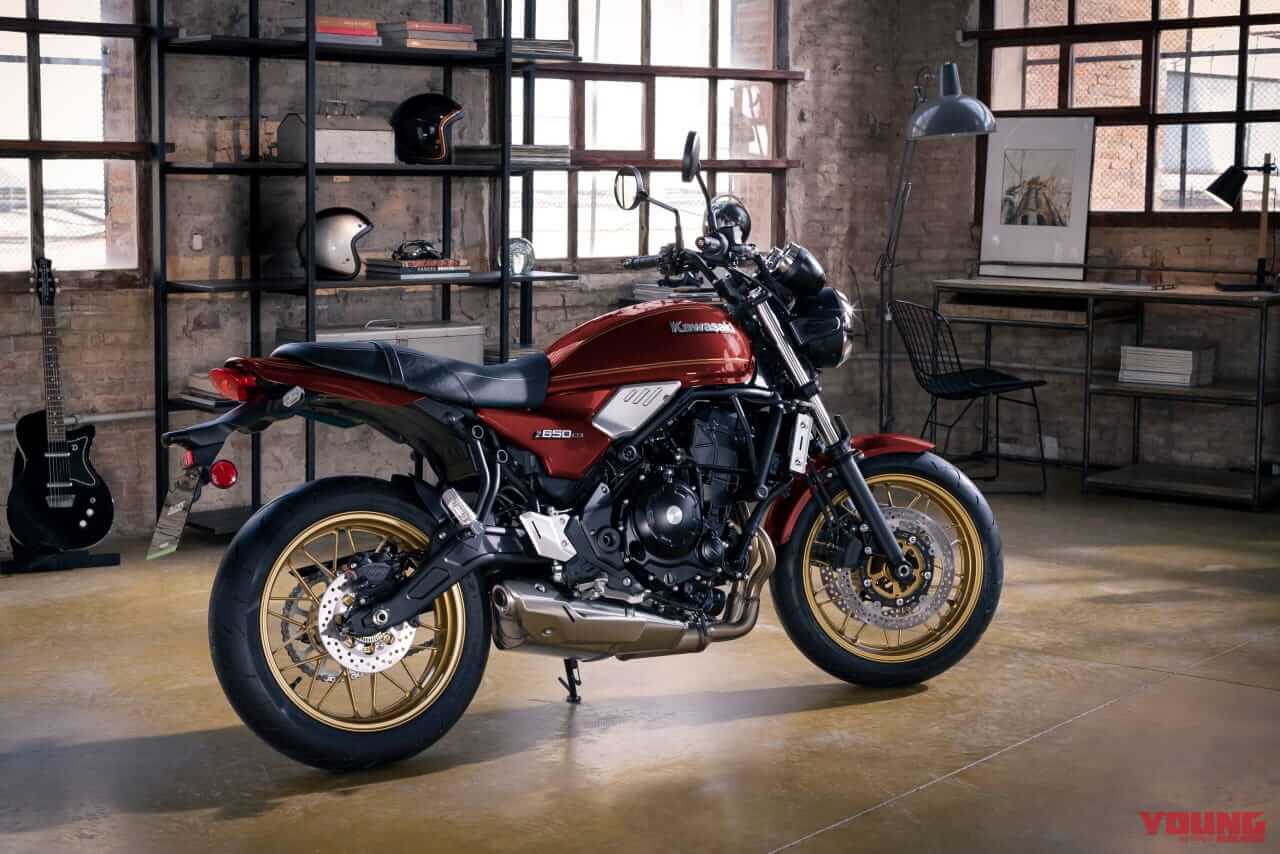 |カワサキ「Z650RS」2024年のニューカラー キャンディレッドとブラック×グレーが登場! トラコン新搭載で発売は11月1日