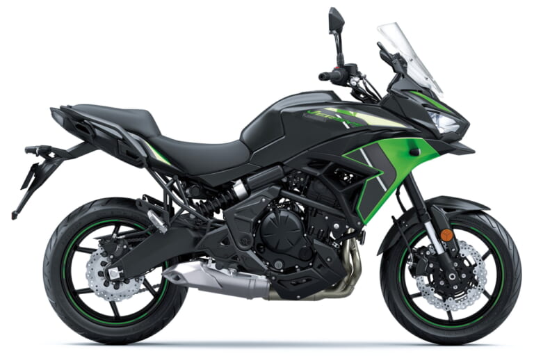 カワサキ|ヴェルシス650|2024年モデル|カワサキ新型「ヴェルシス650」が待望の発売決定! 可動ウインドシールドやトラコン、スマホ接続も装備するミドルツアラー