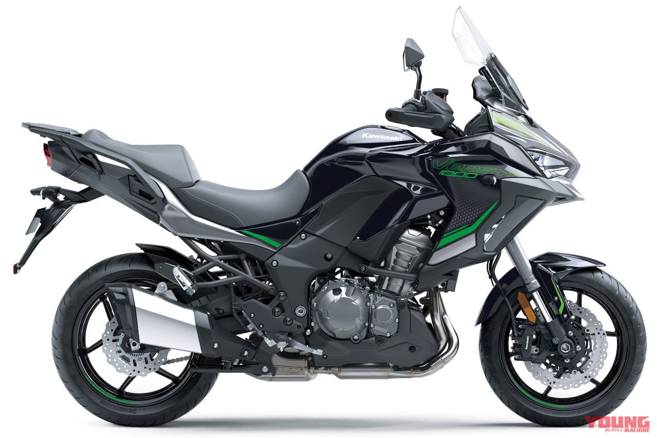 カワサキ|ヴェルシス1000SE|2024年モデル|カワサキ「ヴェルシス1000SE」の2024年モデルが登場! 4気筒&17インチ、電子制御サスペンション装備