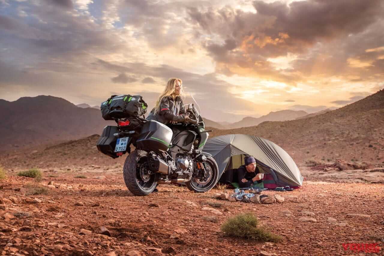 |カワサキ「ヴェルシス1000SE」の2024年モデルが登場! 4気筒&17インチ、電子制御サスペンション装備