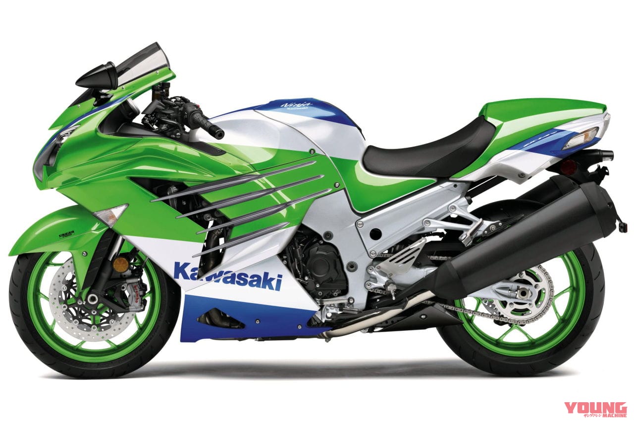 カワサキ|ニンジャZX-14R 40周年記念モデル||自然吸気のモンスターマシン カワサキ「ニンジャZX-14R」にも“Ninja”40周年記念モデル登場!【海外】