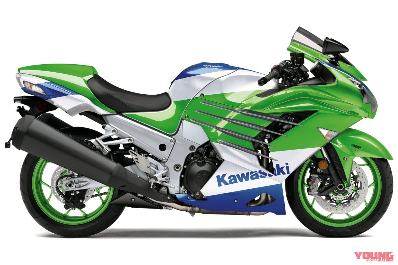 カワサキ|ニンジャZX-14R 40周年記念モデル||自然吸気のモンスターマシン カワサキ「ニンジャZX-14R」にも“Ninja”40周年記念モデル登場!【海外】