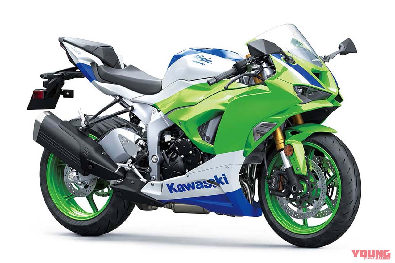 |40周年記念エディションは「ニンジャZX-6R」にも! インドネシアで発表、ZX-4RR/ZX-10Rと揃い踏み