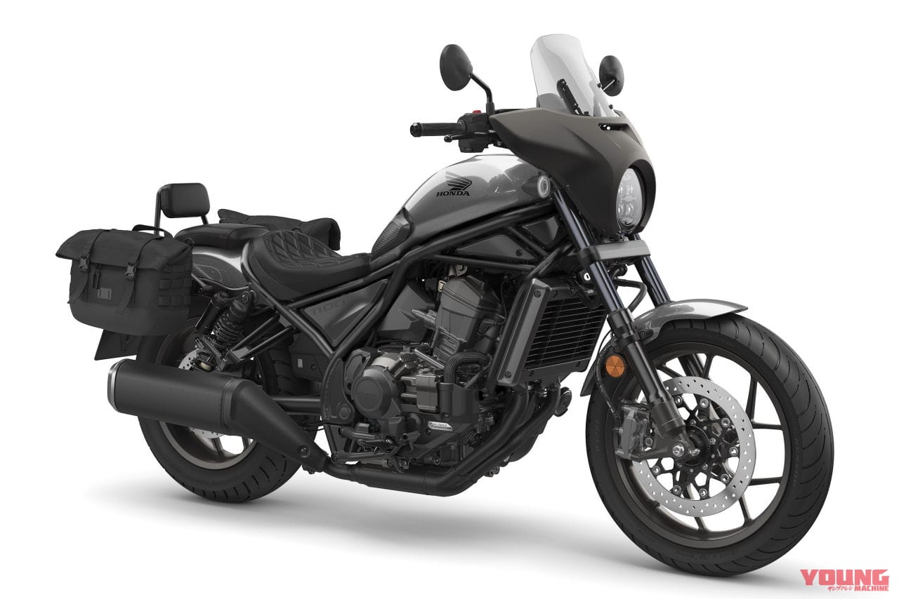 |車体色を全刷新! ホンダ「レブル1100」とツーリングバージョン「レブル1100T」にブルー、グレーほか登場【欧州】