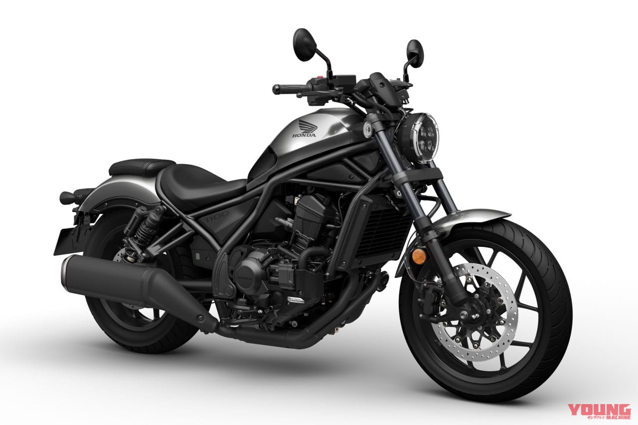 |車体色を全刷新! ホンダ「レブル1100」とツーリングバージョン「レブル1100T」にブルー、グレーほか登場【欧州】