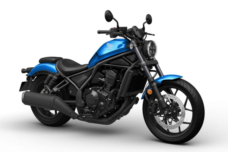 ホンダ|レブル1100|欧州仕様|2024年モデル|車体色を全刷新! ホンダ「レブル1100」とツーリングバージョン「レブル1100T」にブルー、グレーほか登場【欧州】