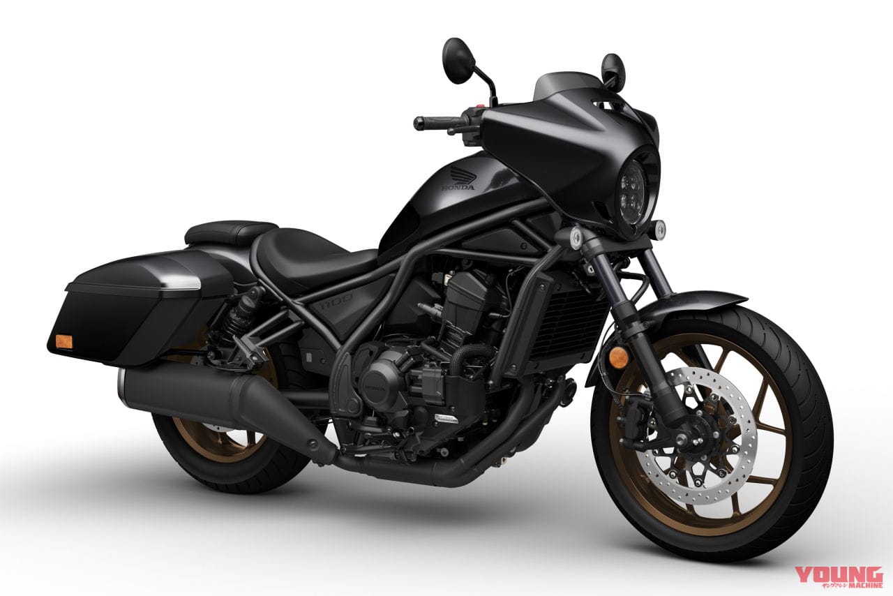 |車体色を全刷新! ホンダ「レブル1100」とツーリングバージョン「レブル1100T」にブルー、グレーほか登場【欧州】