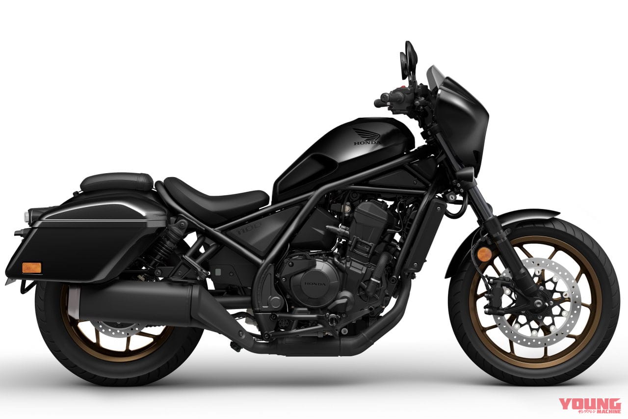 |車体色を全刷新! ホンダ「レブル1100」とツーリングバージョン「レブル1100T」にブルー、グレーほか登場【欧州】