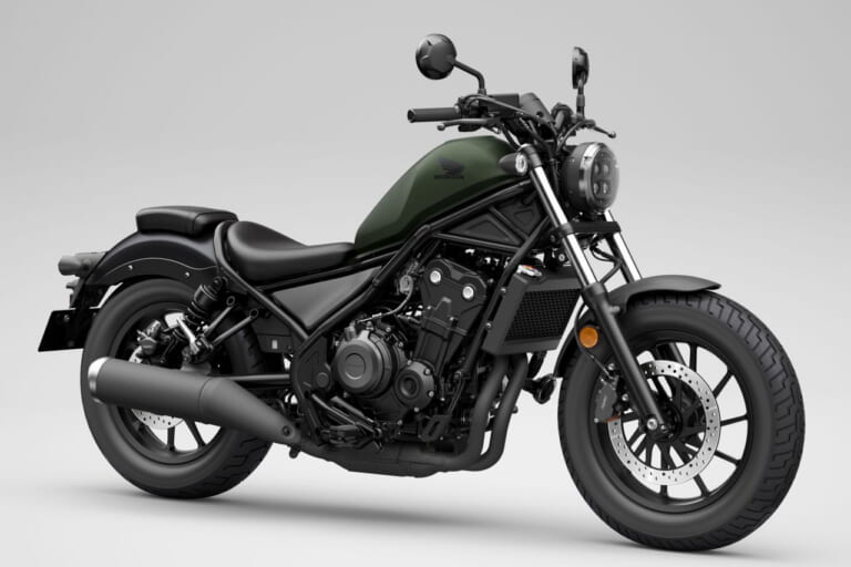 ホンダ|レブル500|欧州仕様|2024年モデル|Sエディションはブロンズホイールにブラックボディ! ホンダが欧州で「レブル500」のニューカラーを発表
