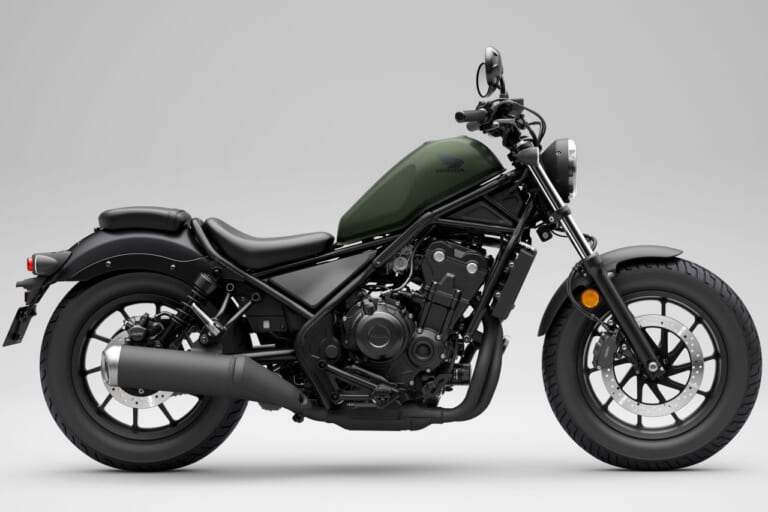 ホンダ|レブル500|欧州仕様|2024年モデル|Sエディションはブロンズホイールにブラックボディ! ホンダが欧州で「レブル500」のニューカラーを発表