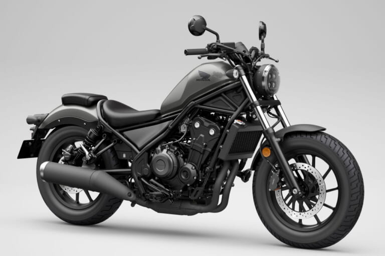 ホンダ|レブル500|欧州仕様|2024年モデル|Sエディションはブロンズホイールにブラックボディ! ホンダが欧州で「レブル500」のニューカラーを発表