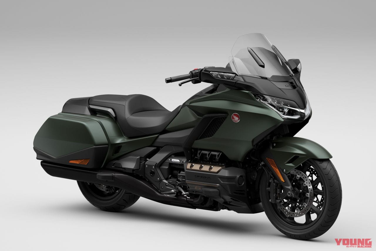 |緑のゴールドウイング?! 欧州ホンダがゴールドウイング&ツアーに新たなカラースキームを投入