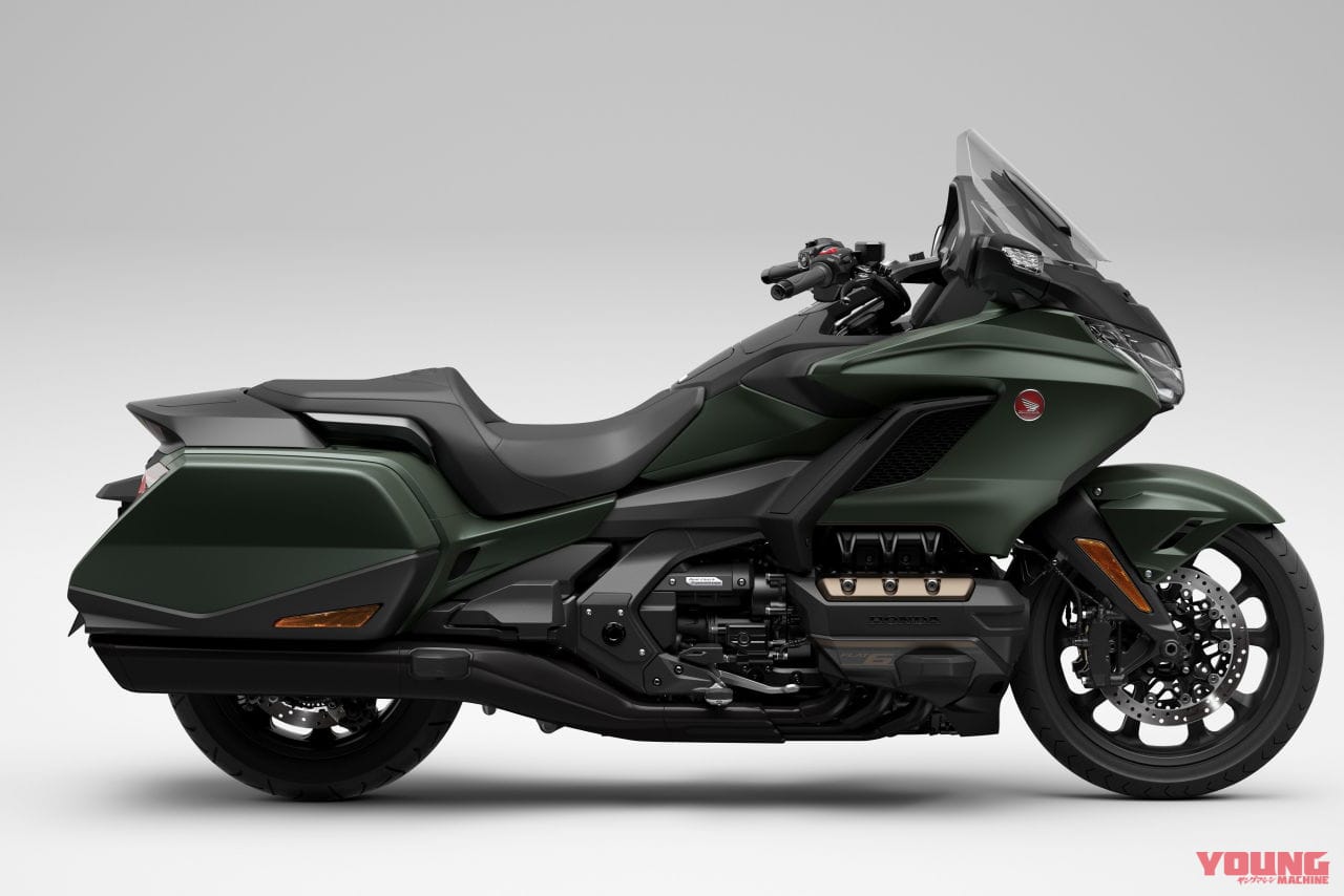 |緑のゴールドウイング?! 欧州ホンダがゴールドウイング&ツアーに新たなカラースキームを投入