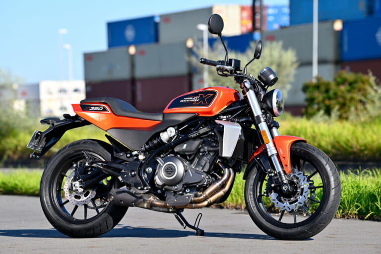 ハーレーダビッドソン|X350|ハーレーダビッドソン「X350」に乗った!! 機敏で扱いやすく、エンジンに味わいもあるストリートトラッカー【試乗インプレ】