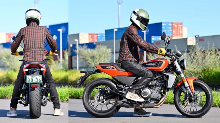 ハーレーダビッドソン|X350|ハーレーダビッドソン「X350」に乗った!! 機敏で扱いやすく、エンジンに味わいもあるストリートトラッカー【試乗インプレ】