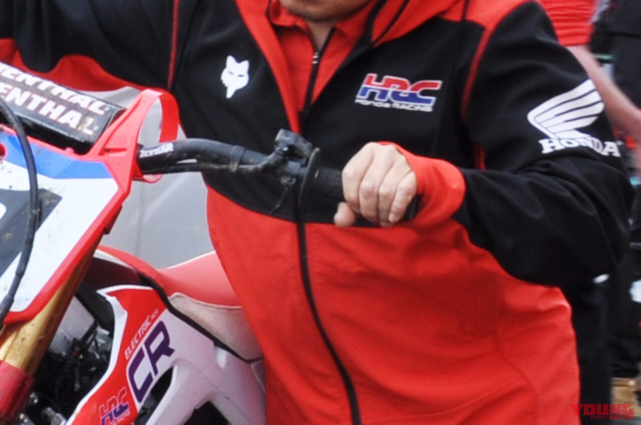 |速さは見せたぞ!ホンダ初の電動レーサー・CRエレクトリック プロトが全日本モトクロスにスポット参戦