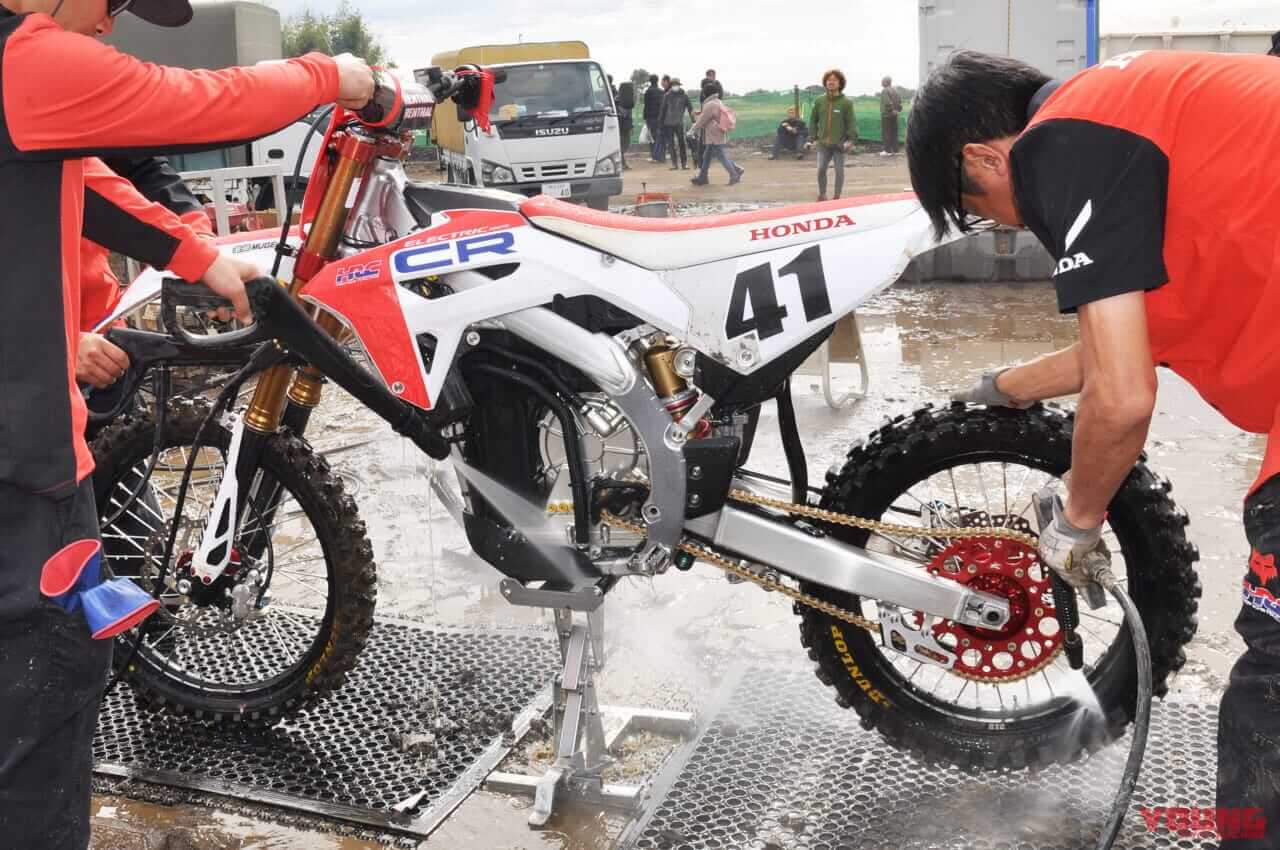 ホンダ|CRエレクトリック プロト|全日本モトクロス|速さは見せたぞ!ホンダ初の電動レーサー・CRエレクトリック プロトが全日本モトクロスにスポット参戦