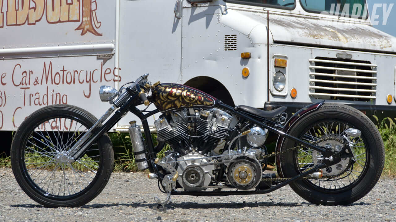 写真] Endo_1969GooseNeckBobber_08 │ [ハーレーカスタム]ショベル