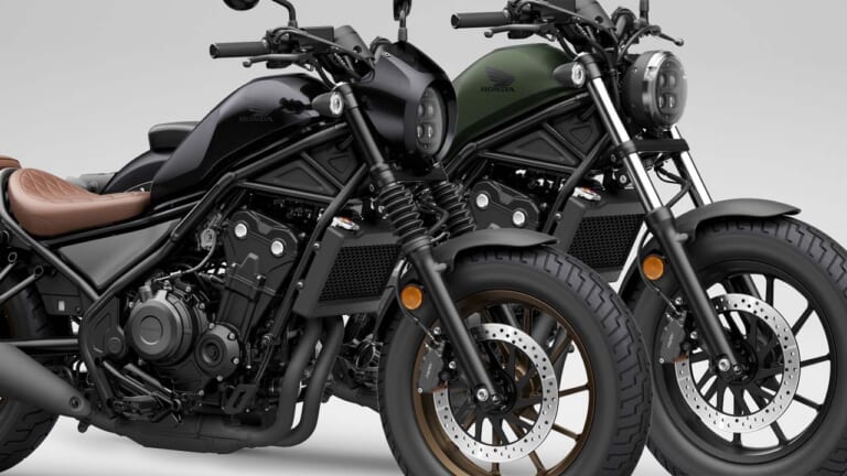 Sエディションはブロンズホイールにブラックボディ! ホンダが欧州で「レブル500」のニューカラーを発表