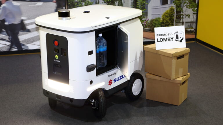 【スズキとコラボ】物流のプロが日本の技術を新しいカタチに！ 大企業を刺激するLOMBYの“新しいアイデア”が街を走り出す