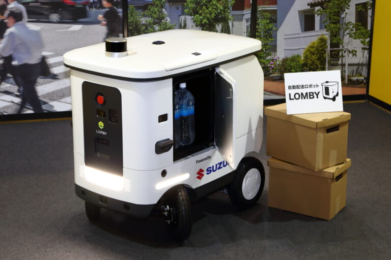 LOMBY LM-A|【スズキとコラボ】物流のプロが日本の技術を新しいカタチに! 大企業を刺激するLOMBYの“新しいアイデア”が街を走り出す