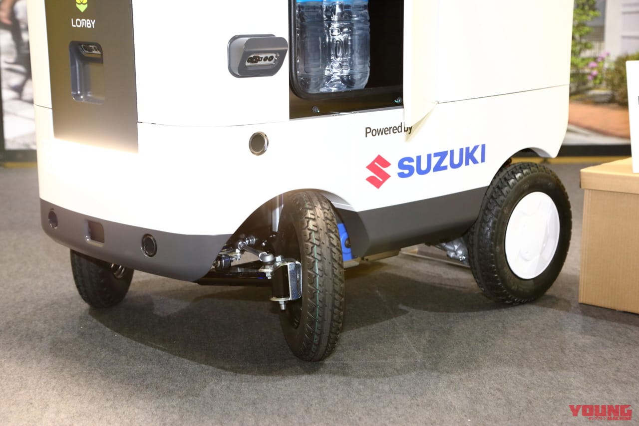 |【スズキとコラボ】物流のプロが日本の技術を新しいカタチに! 大企業を刺激するLOMBYの“新しいアイデア”が街を走り出す