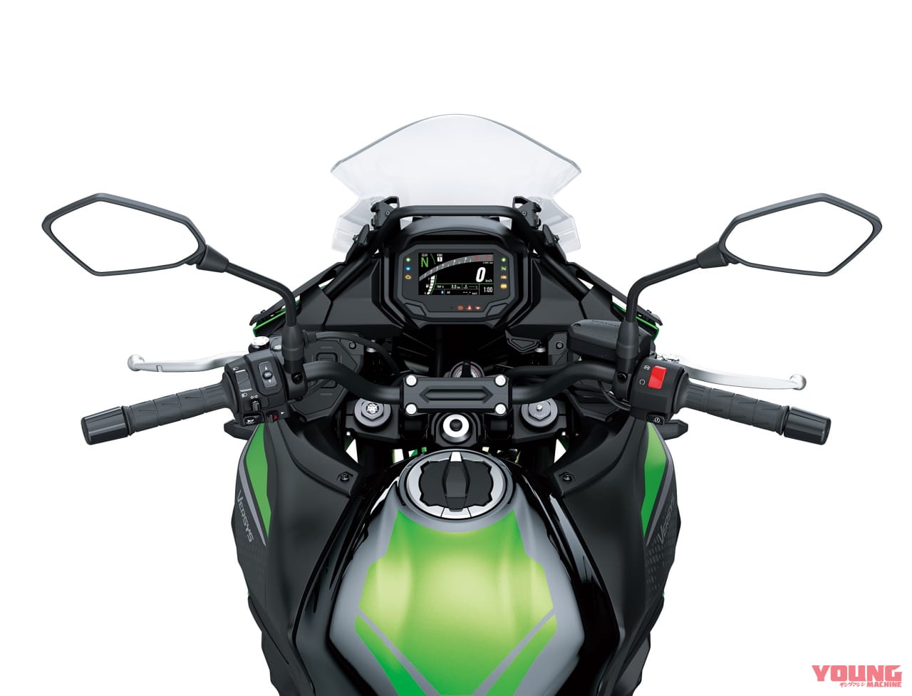 カワサキ|ヴェルシス650|2024年モデル|カワサキ新型「ヴェルシス650」が待望の発売決定! 可動ウインドシールドやトラコン、スマホ接続も装備するミドルツアラー