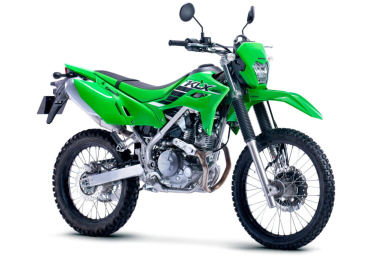 カワサキ|KLX230|【速報】本格トレール「KLX230」がスタイリッシュに復活!! スマホ接続やABS解除機能を備えてオフロードへGO!