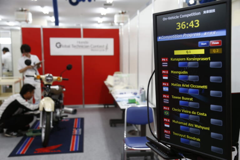 ホンダグローバルモーターサイクルテクニシャンコンテスト|世界一のホンダ二輪メカニックを決めろ!「ホンダ グローバル モーターサイクル テクニシャン コンテスト2023」開催