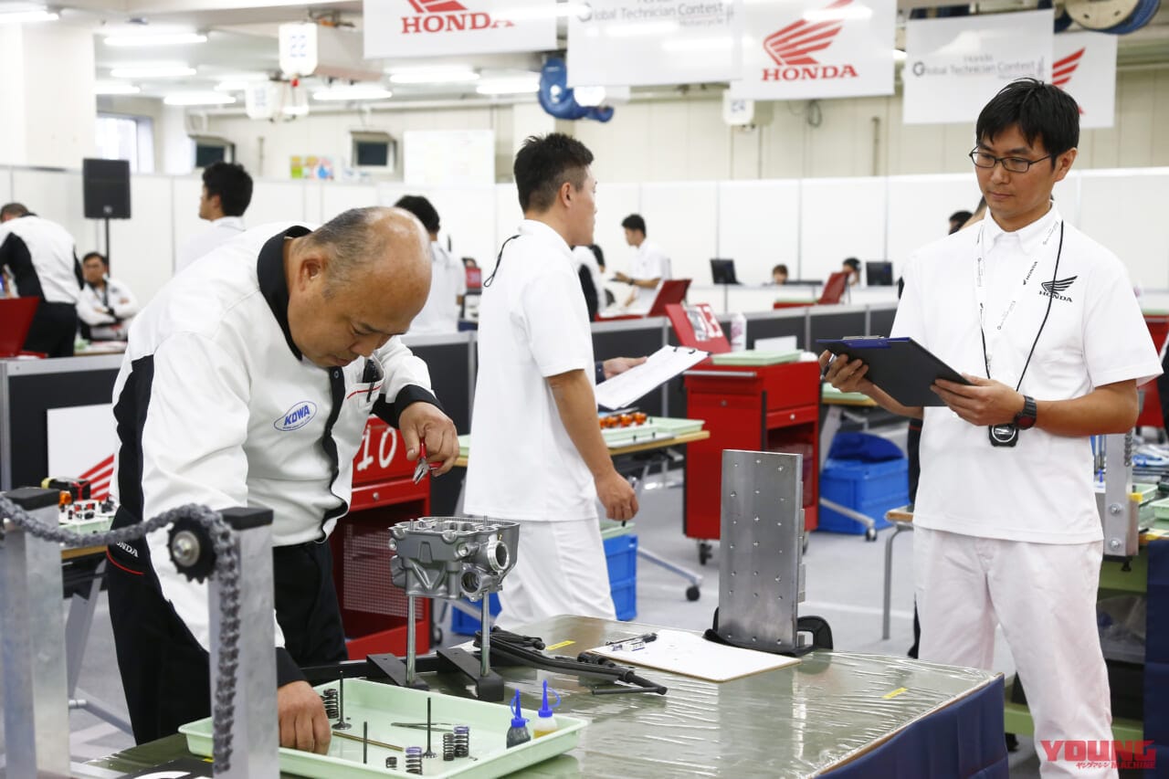 世界一のホンダ二輪メカニックを決めろ!「ホンダ グローバル モーターサイクル テクニシャン コンテスト2023」開催