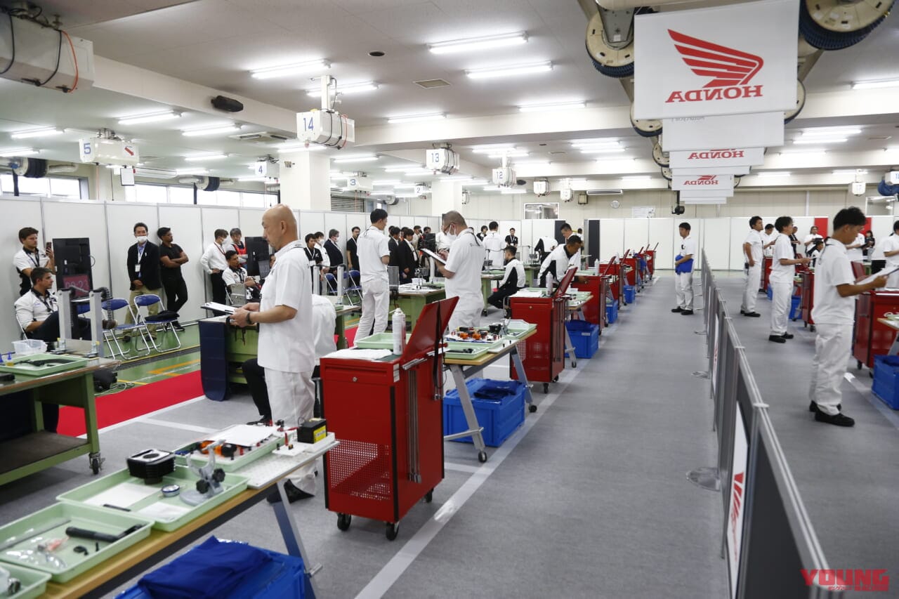 |世界一のホンダ二輪メカニックを決めろ!「ホンダ グローバル モーターサイクル テクニシャン コンテスト2023」開催