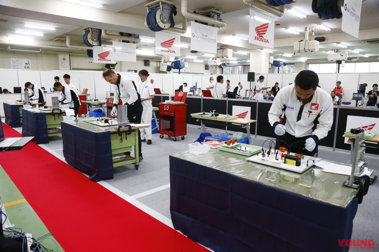 ｜世界一のホンダ二輪メカニックを決めろ！「ホンダ グローバル モーターサイクル テクニシャン コンテスト2023」開催